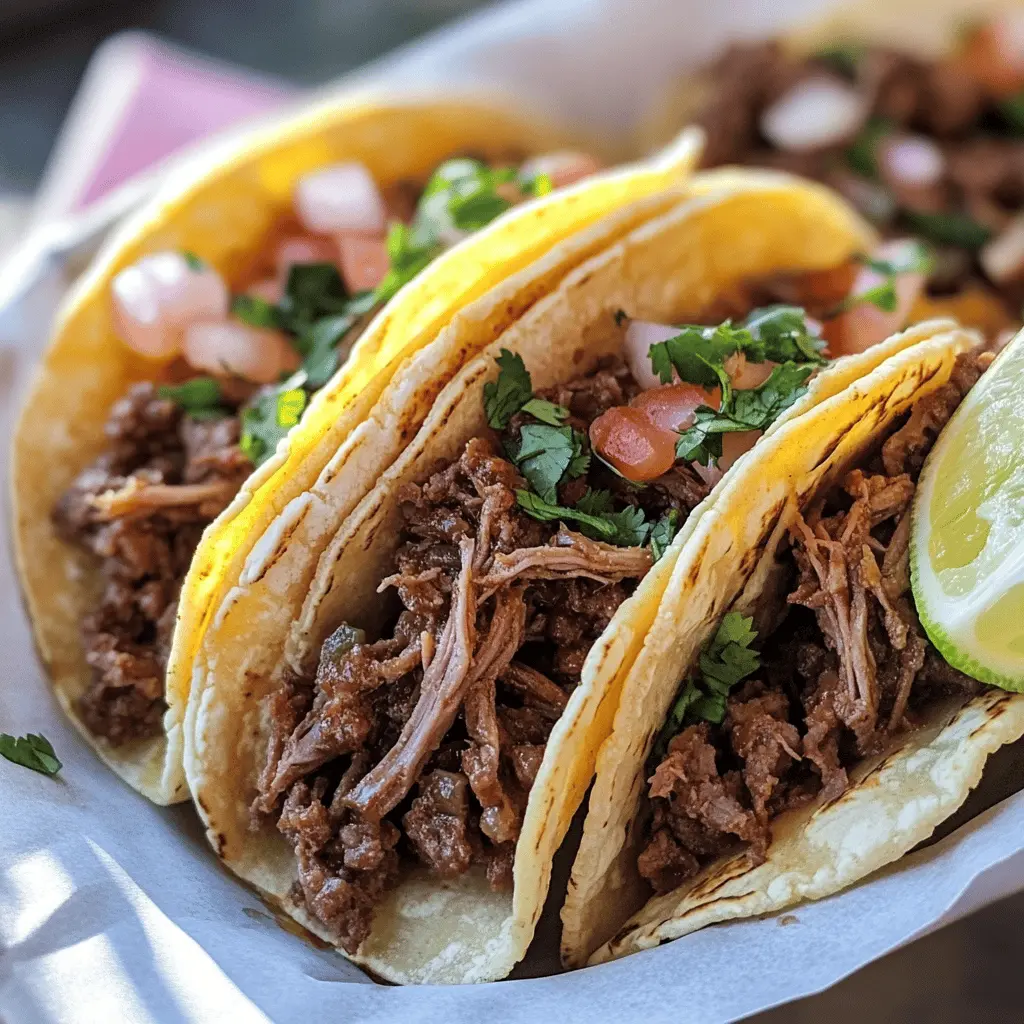 Get ready for a fiesta with these Crock Pot Mexican Shredded Beef Tacos! Bursting with tender, flavorful beef simmered in zesty spices, these tacos are perfect for easy weeknight dinners or weekend gatherings. Serve them up with your favorite toppings like fresh cilantro, diced onions, and tangy lime. Save this recipe for your next taco night! 🌮✨