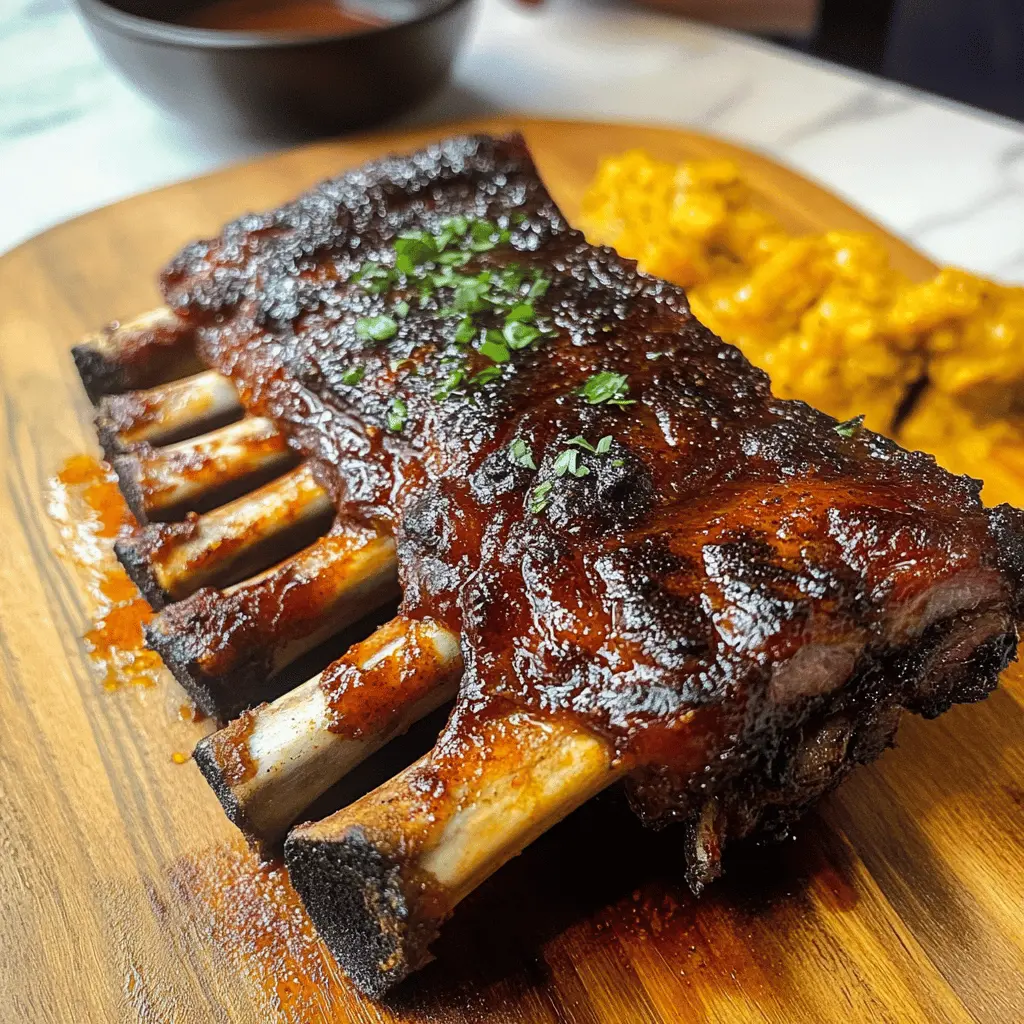 Looking for a mouthwatering dish that takes center stage? These Smoked Beef Back Ribs are packed with rich flavors and tender meat that'll leave everyone wanting more. Perfect for your next BBQ or family gathering, this recipe will impress your guests. Don’t forget to save this pin for your grilling adventures!