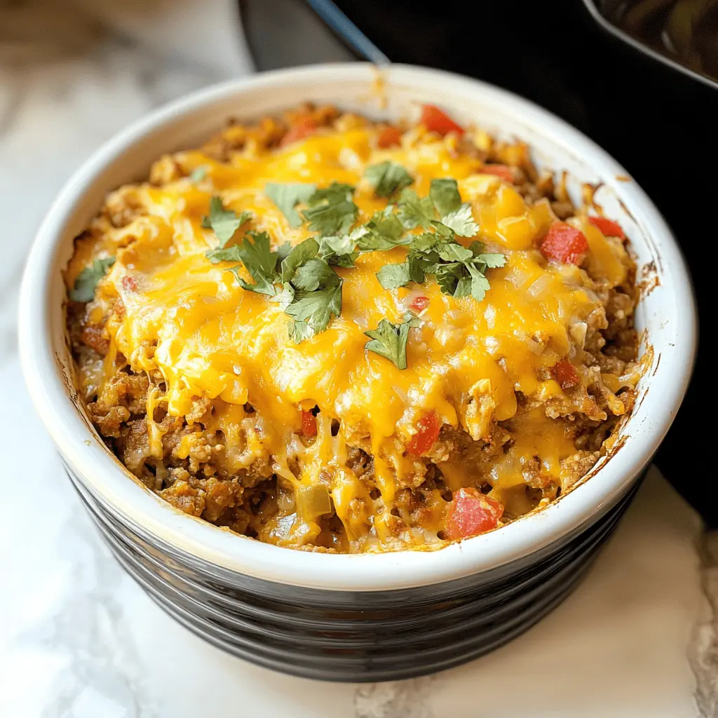 Looking for an easy and delicious dinner option? This Taco Crock Pot Hashbrown Casserole brings together seasoned ground beef, crispy hashbrowns, and melted cheese for a flavorful meal that everyone will love. Perfect for busy weeknights or gatherings! Save this recipe for a fun twist on taco night that’s sure to satisfy!
